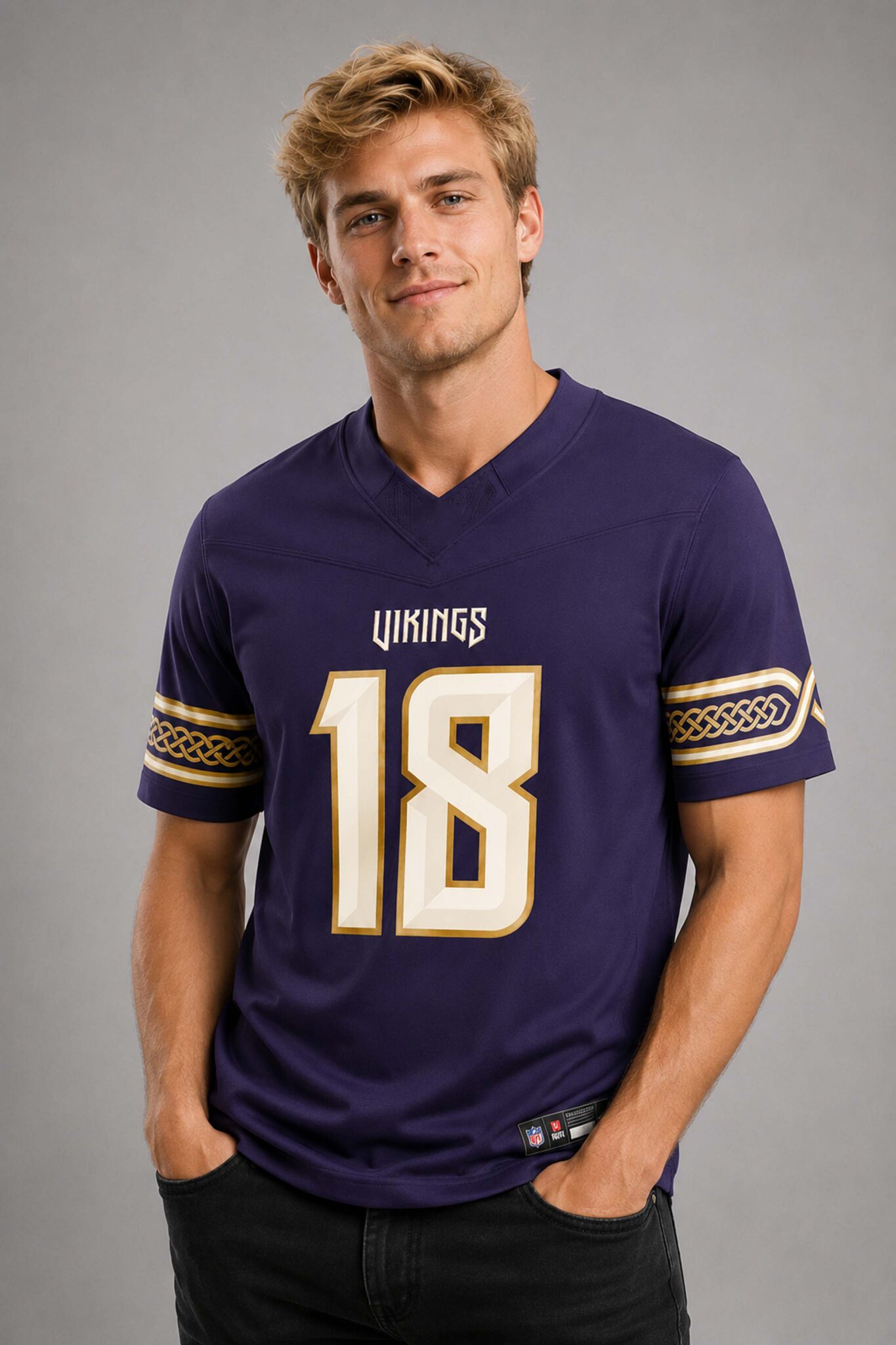justin jefferson minnesota vikings rivalries jersey3