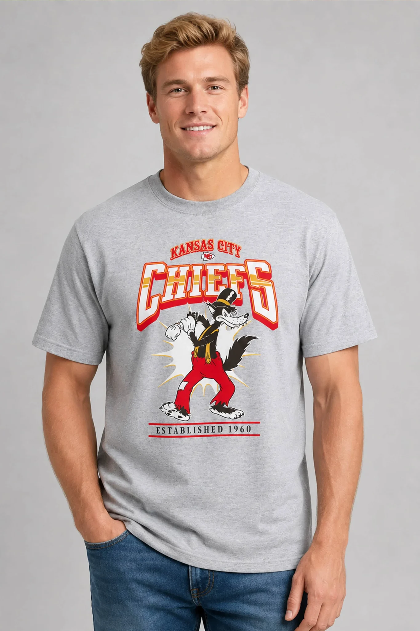 kansas city chiefs big bad wolf shirt2