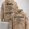 kc chiefs military appreciation 250 years of freedom camo hoodie