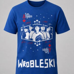 kike hernandez los angeles aces wrobleski shirt