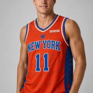 knicks 2026 spider man brand new day basketball jersey2