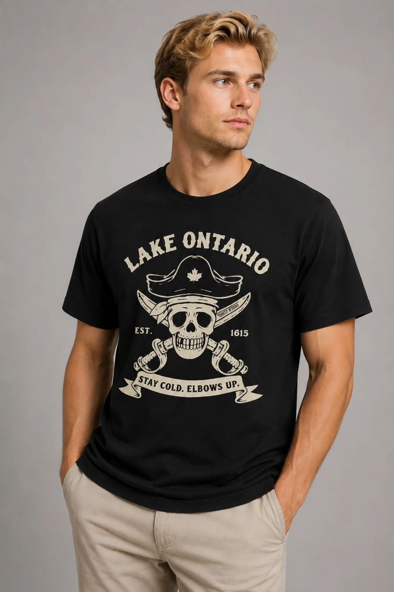 lake ontario stay cold elbows up shirt2