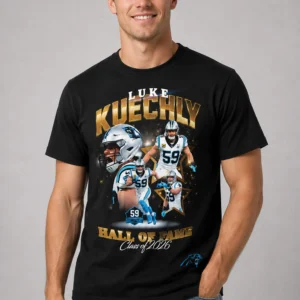 luke kuechly carolina panthers football hall of fame class of 2026 shirt1