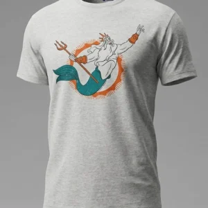 miami dolphins king triton t shirt