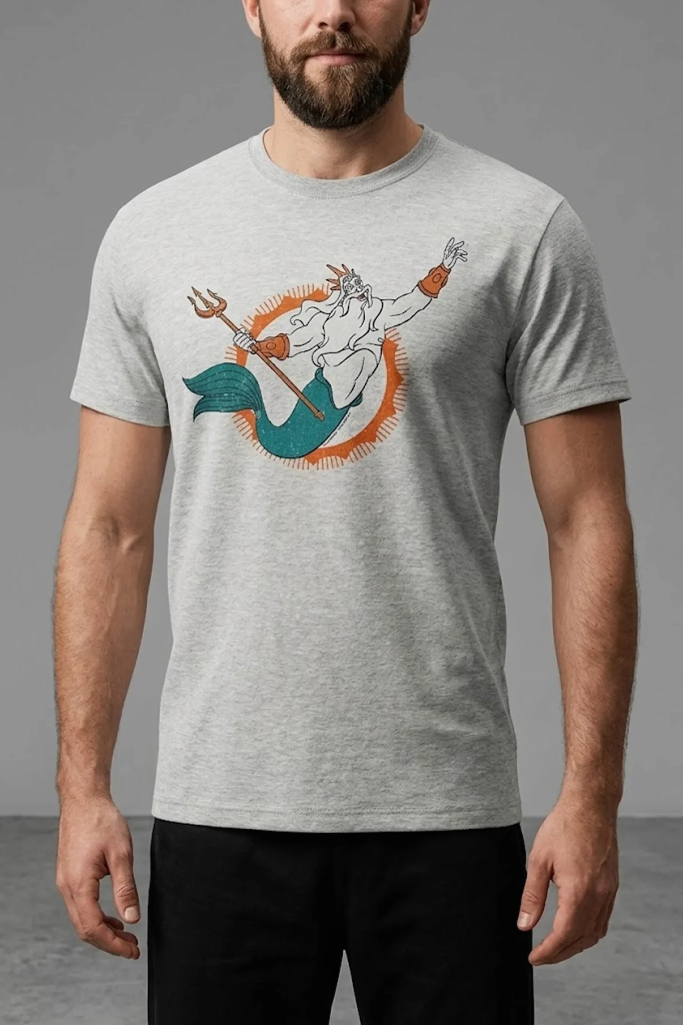 miami dolphins king triton t shirt1