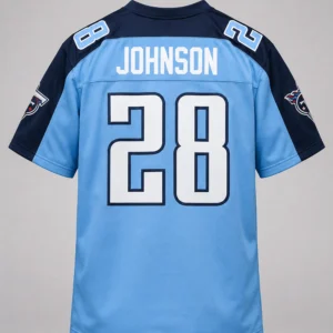 mike tomlin chris johnson titans jersey1