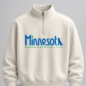 minnesota basketball club quarter zip