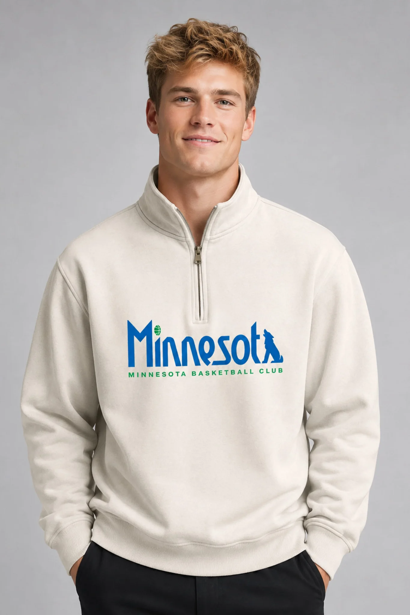 minnesota basketball club quarter zip2