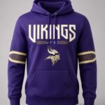 Minnesota Vikings 2026 Rivalries Norse Pattern Football Pullover Hoodie