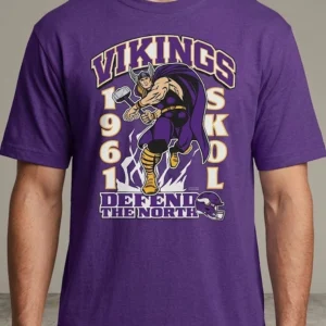 minnesota vikings defend the north thor t shirt2