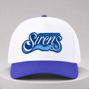 cleveland siren blue and white hat