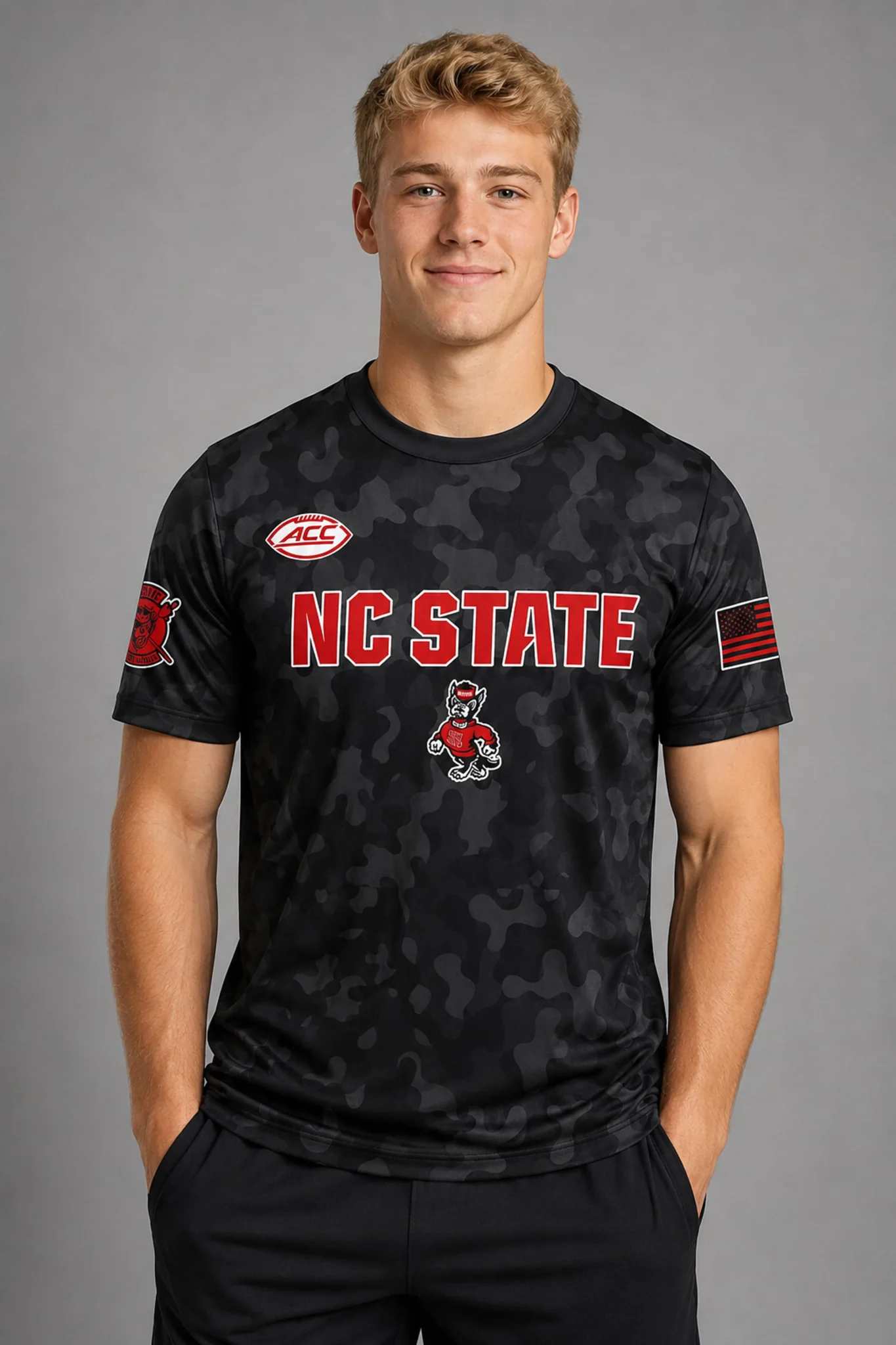 nc state football wolfpack warriors 2026 military appreciation shirt2