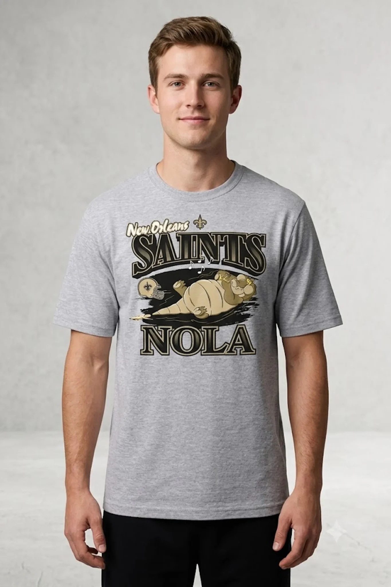 new orleans saints nola louis t shirt2