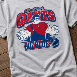 new york giants big blue wreck it ralph shirt1