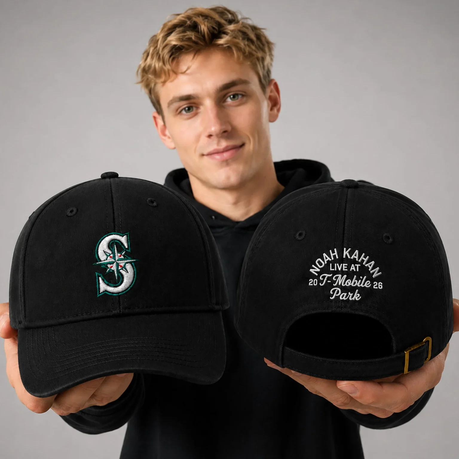 noah kahan seattle mariners t mobile park hat1 noah kahan seattle mariners t mobile park hat1