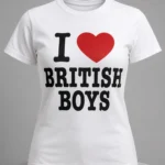 Noah Schnapp I love British Boys Shirt