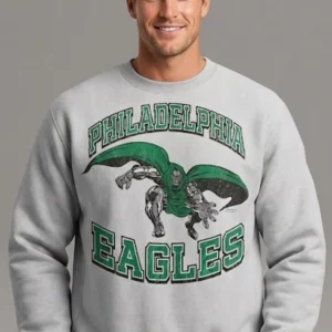philadelphia eagles doctor doom pullover sweatshirt1