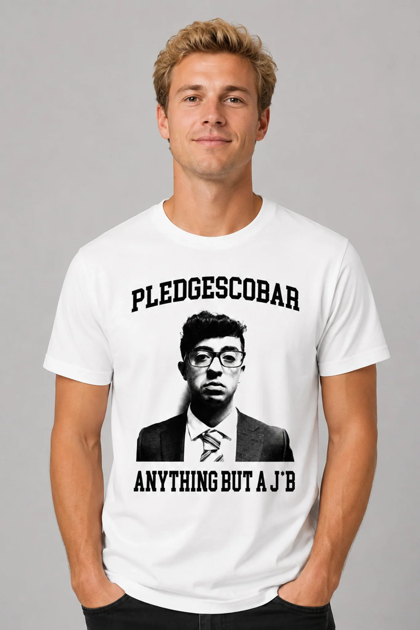 pledgescobar anything but a jb shirt1