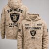 raiders military appreciation 250 years of freedom camo hoodie