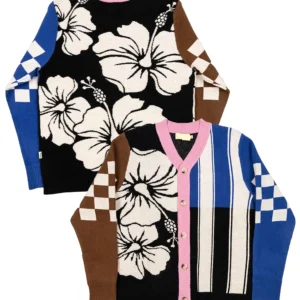 shay rudolph summer dilaurentis off campus hibiscus cardigan