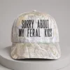 sorry about my feral kids camo hat