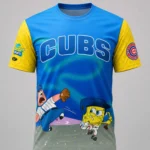 South Bend Cubs SpongeBob SquarePants Shirt