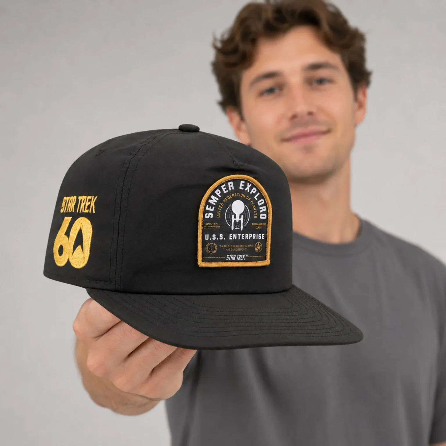 star trek 60th anniversary semper exploro hat2