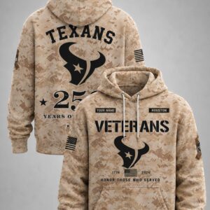 texans military appreciation 250 years of freedom camo hoodie