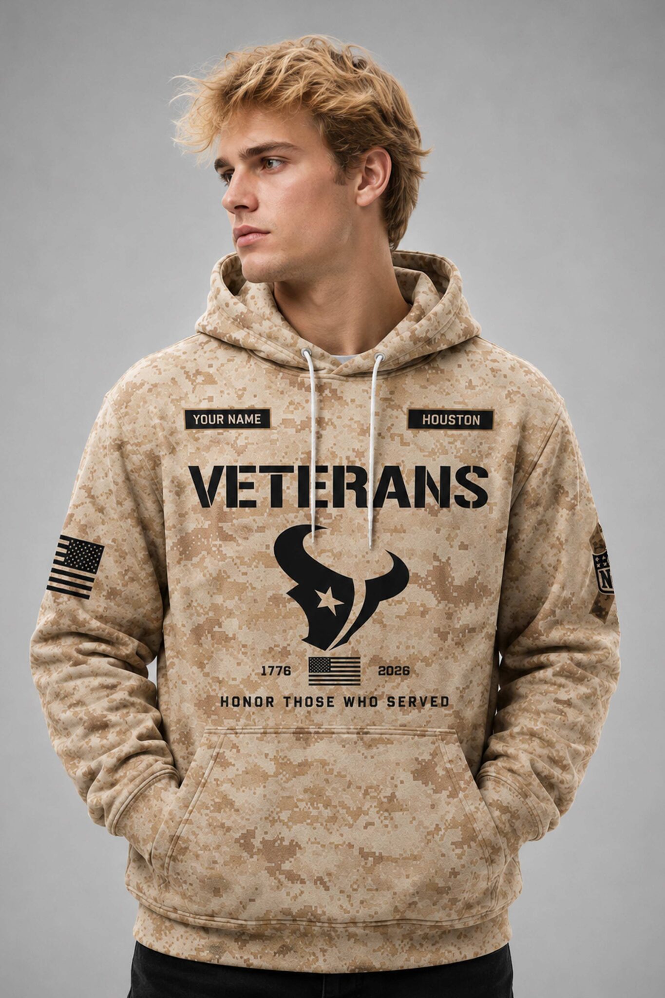 texans military appreciation 250 years of freedom camo hoodie1