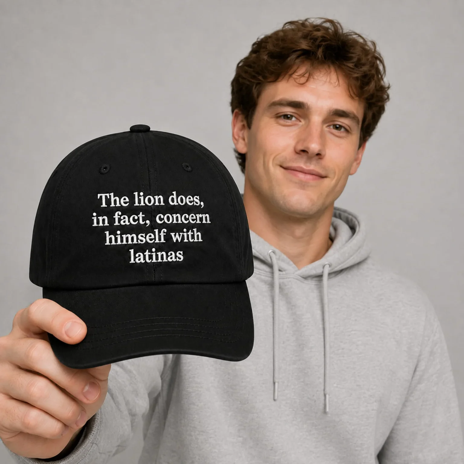the lion does in fact concern himself with latinas hat1