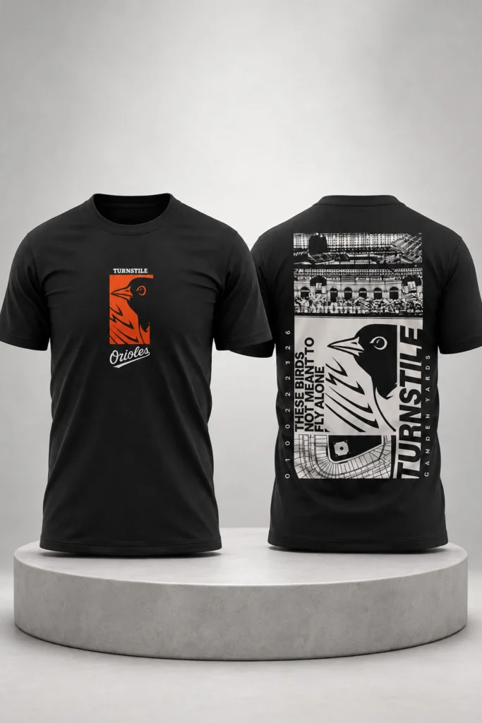 TURNSTILE x Orioles T-shirt - Teespromax