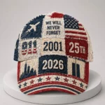 Unisex We Will Never Forget 9 11 September 11 Hat