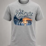 Vintage Lake Ontario Ice Hockey Shirt