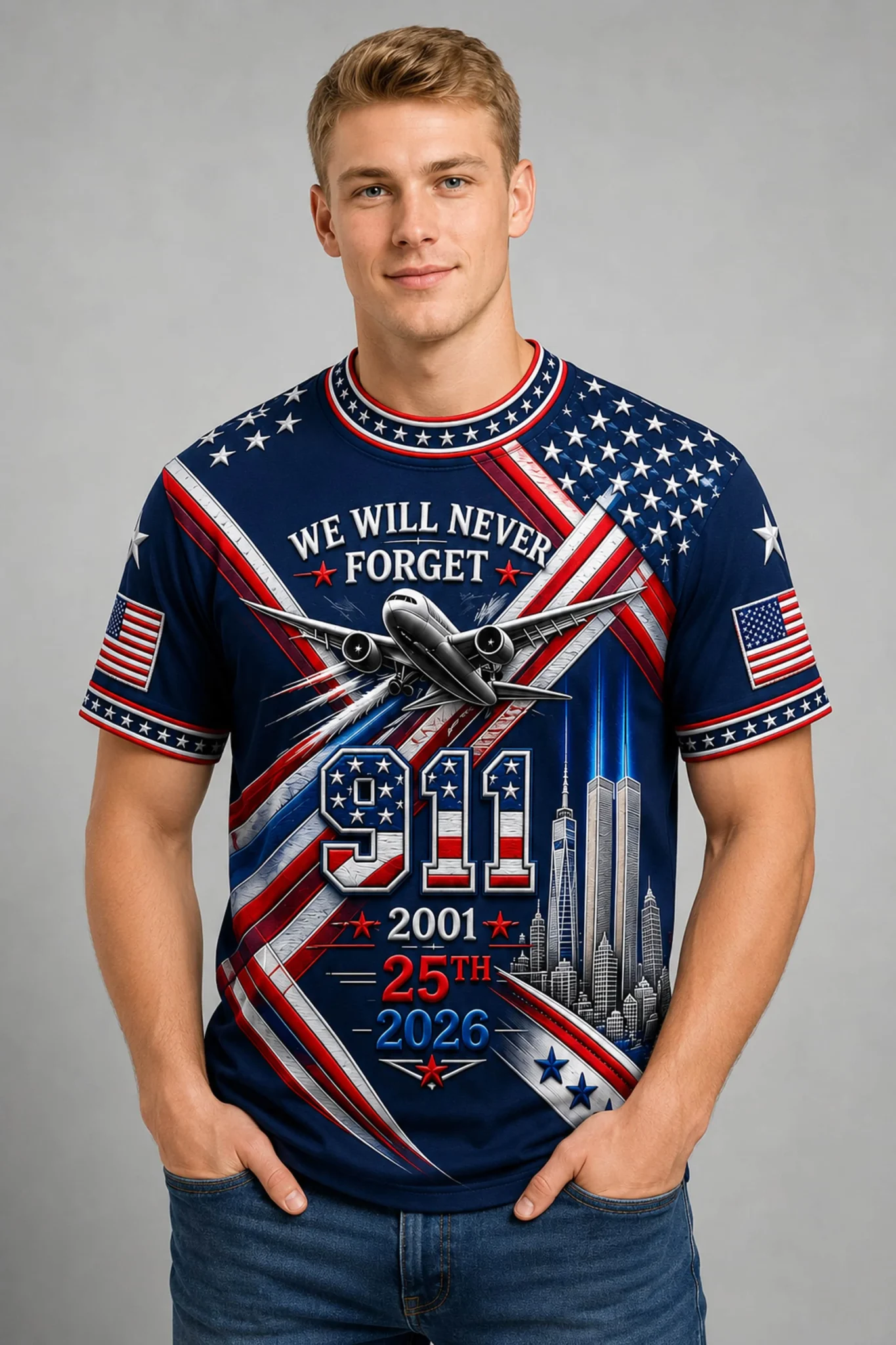 we will never forget 9 11 25th anniversary shirt2