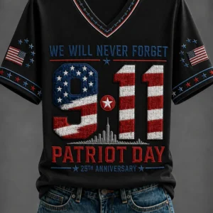 we will never forget 9 11 patriot day 25th anniversary shirt2
