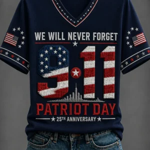 we will never forget 9 11 patriot day 25th anniversary shirt3