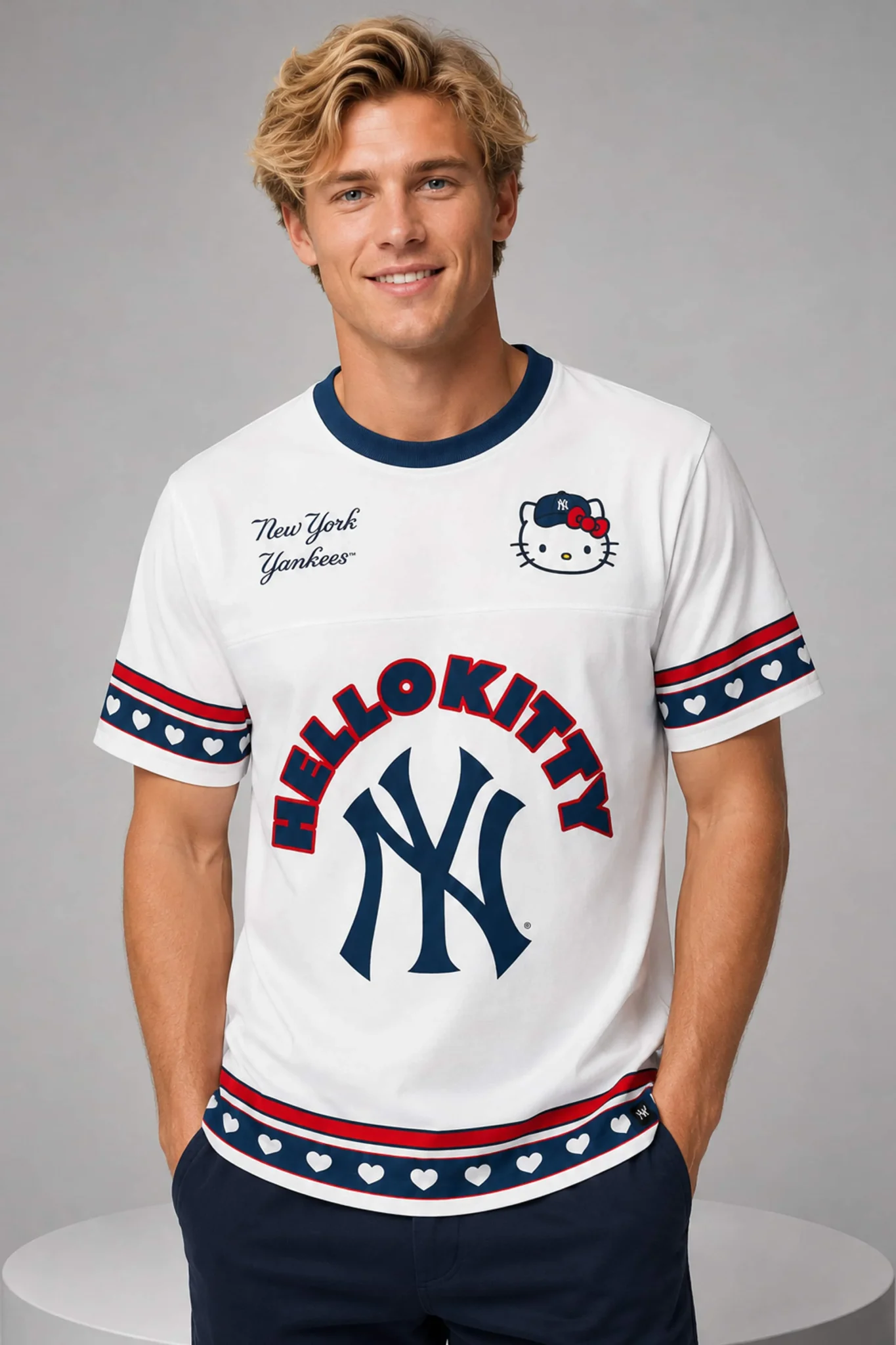 yankees hello kitty day 2026 shirt2