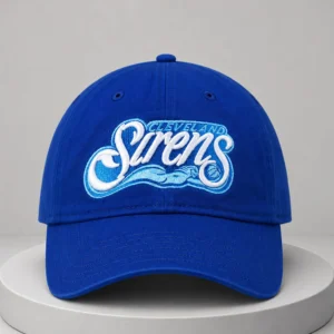cleveland siren blue adjustable hat