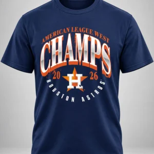 2026 astros al west division champions shirt