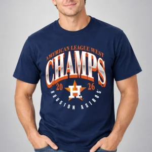 2026 astros al west division champions shirt2
