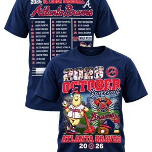 2026 braves october baseball champions shirt