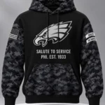 2026 Eagles Salute to Service Camo Hoodie