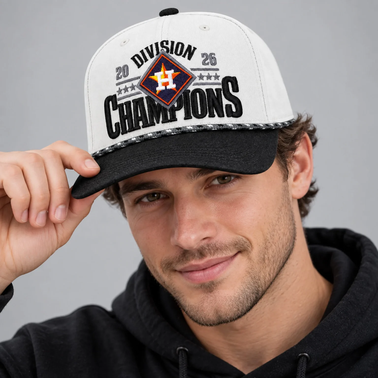 2026 houston astros al west division champions locker room hat2