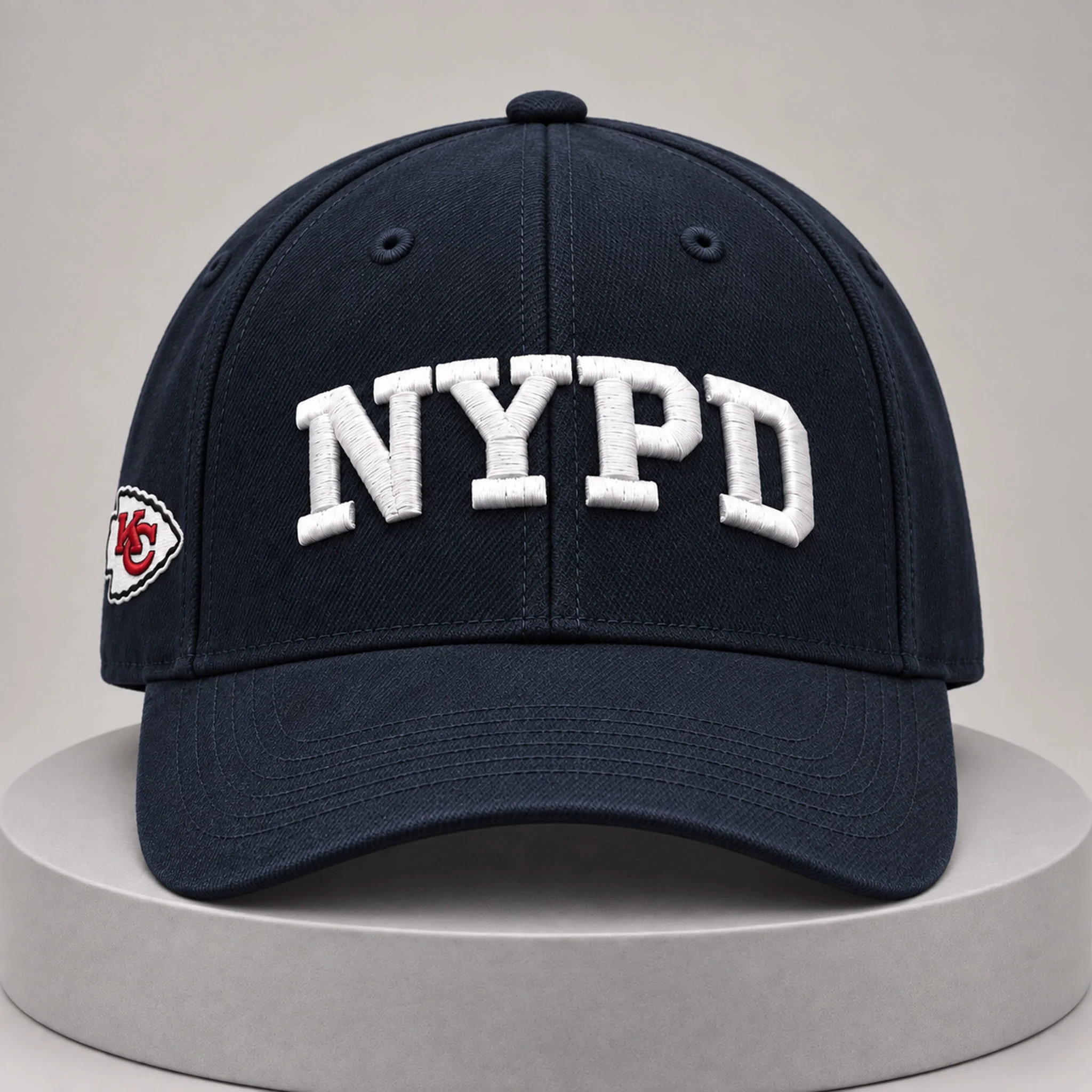2026 NYPD KC Chiefs Hat 2 2026 nypd kc chiefs hat1