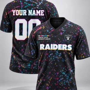 2026 raiders crucial catch intercept cancer football jersey
