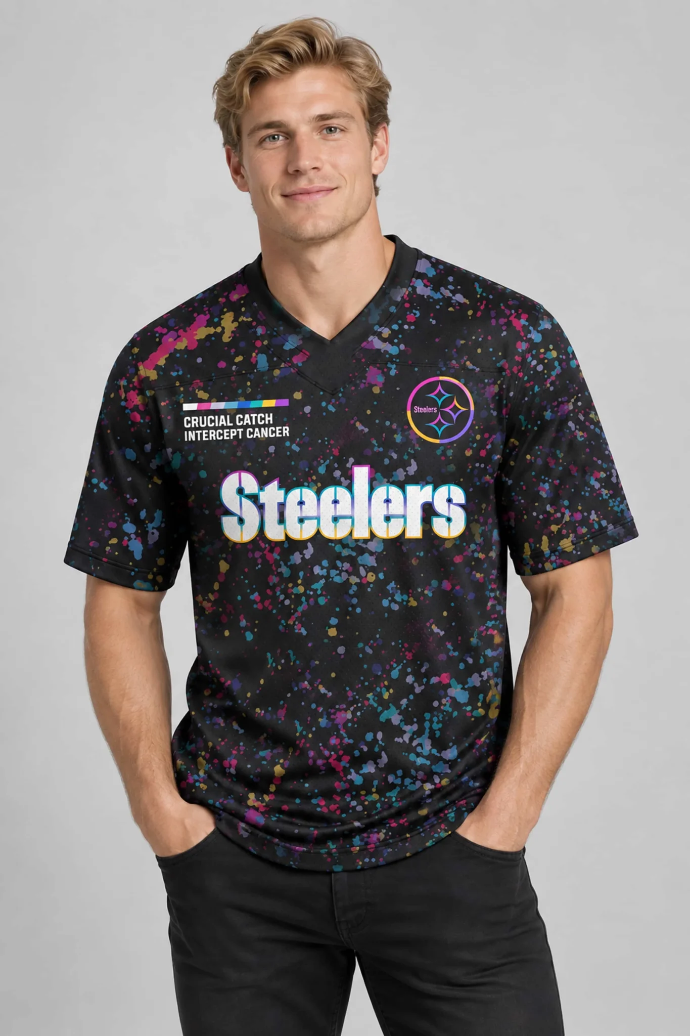 2026 steelers crucial catch intercept cancer football jersey2