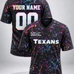 2026 Texans Crucial Catch Intercept Cancer Football Jersey