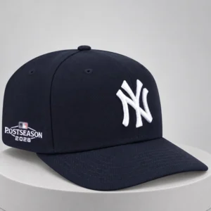 new york yankees 2026 postseason adjustable hat