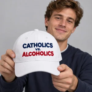 notre dame catholics vs alcoholics hat1