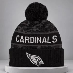 cardinals 2026 salute to service cuffed knit hat